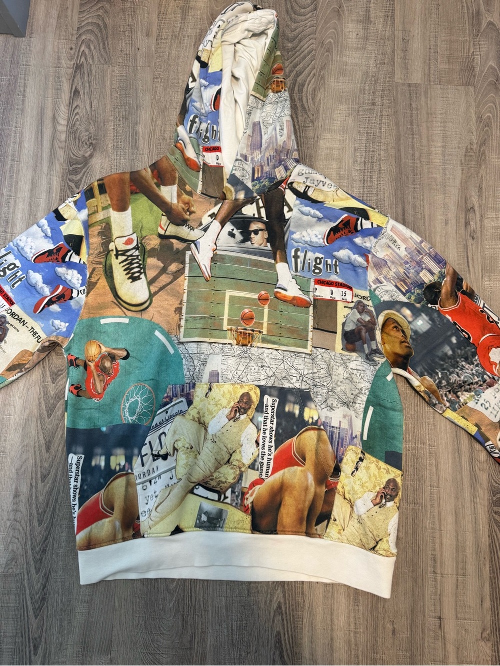 Graphic Multi-Color Men's Pullover Hoodie